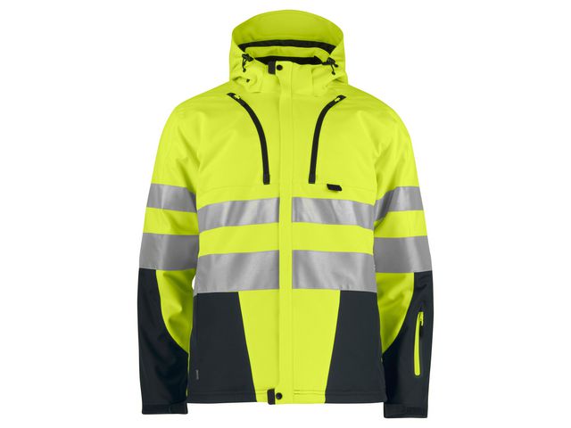 Fodrad softsh.jacka Projob 6420 kl3/2 XL